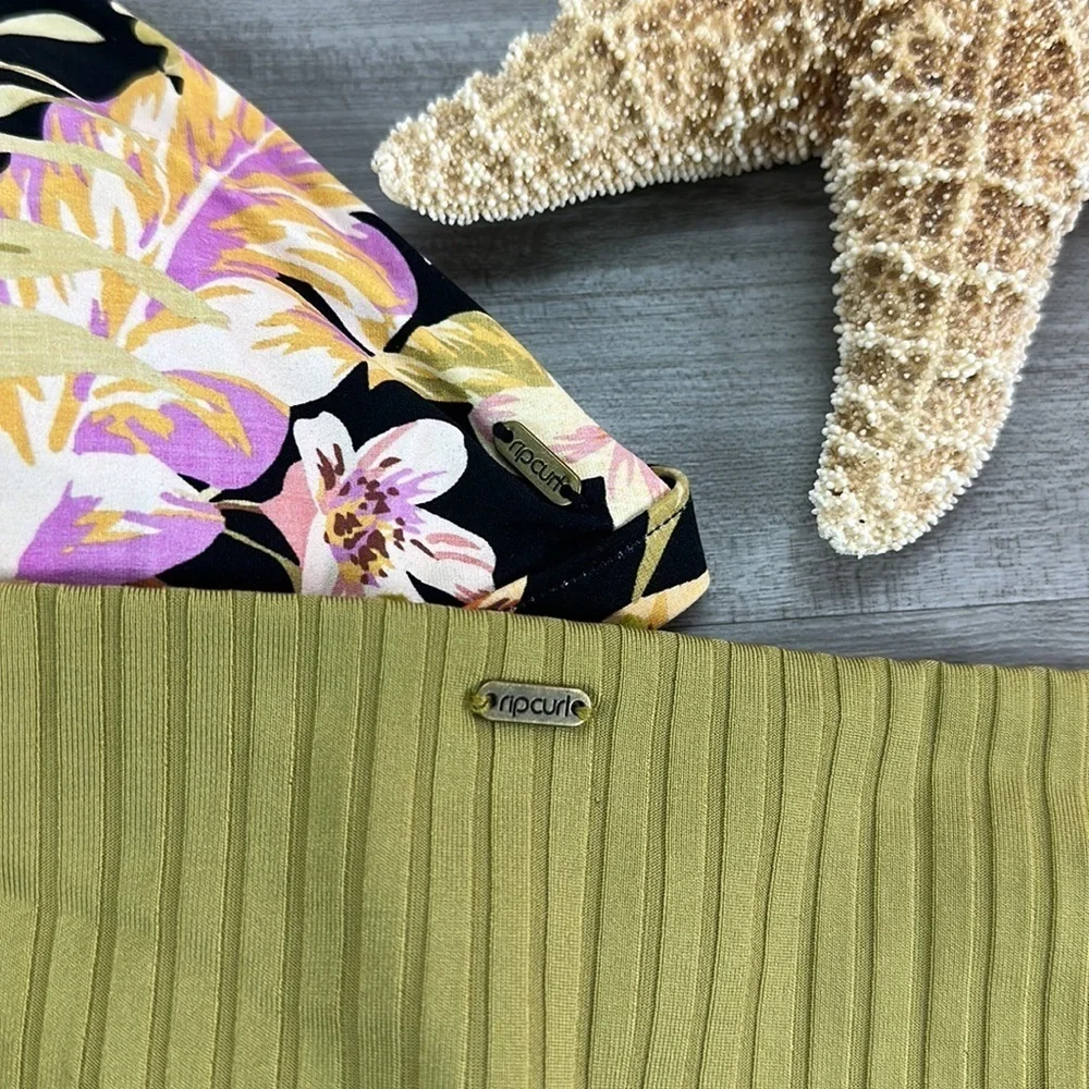☀️RIP CURL☀️ SUNDAY SWELL TRI PREMIUM SURF CHEEKY PANT BIKINI SET